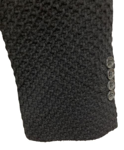 Lubiam（ルビアム）Lubiam (ルビアム) ワッフルコート ブラック サイズ:44の古着・服飾アイテム