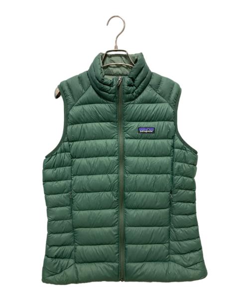 Patagonia（パタゴニア）Patagonia (パタゴニア) ダウンベスト グリーン サイズ:Mサイズの古着・服飾アイテム