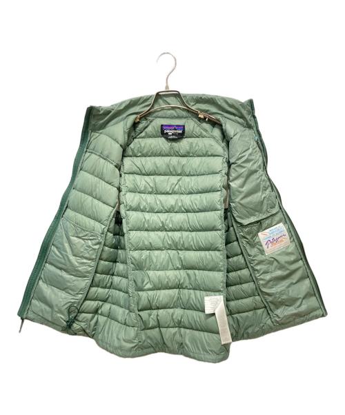 Patagonia（パタゴニア）Patagonia (パタゴニア) ダウンベスト グリーン サイズ:Mサイズの古着・服飾アイテム