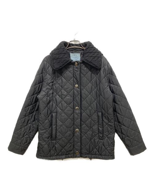 PRADA（プラダ）PRADA (プラダ) キルティングジャケット ブラック サイズ:SIZE 40の古着・服飾アイテム
