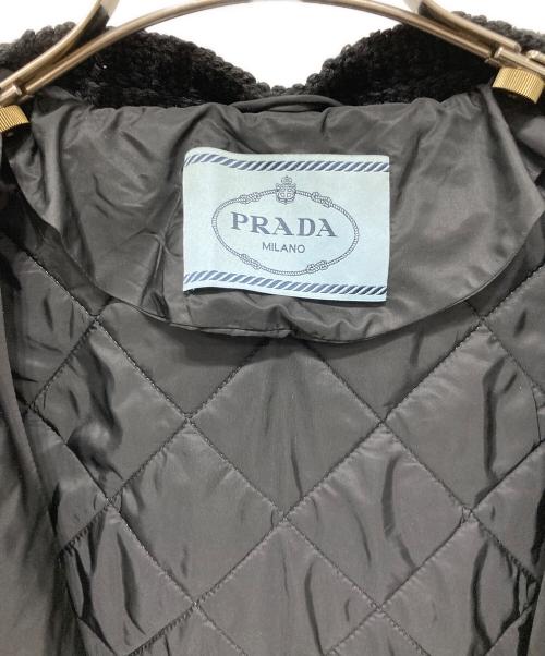 PRADA（プラダ）PRADA (プラダ) キルティングジャケット ブラック サイズ:SIZE 40の古着・服飾アイテム