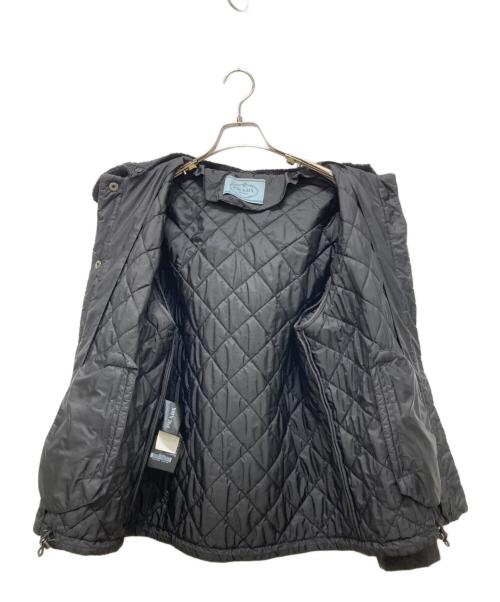 PRADA（プラダ）PRADA (プラダ) キルティングジャケット ブラック サイズ:SIZE 40の古着・服飾アイテム