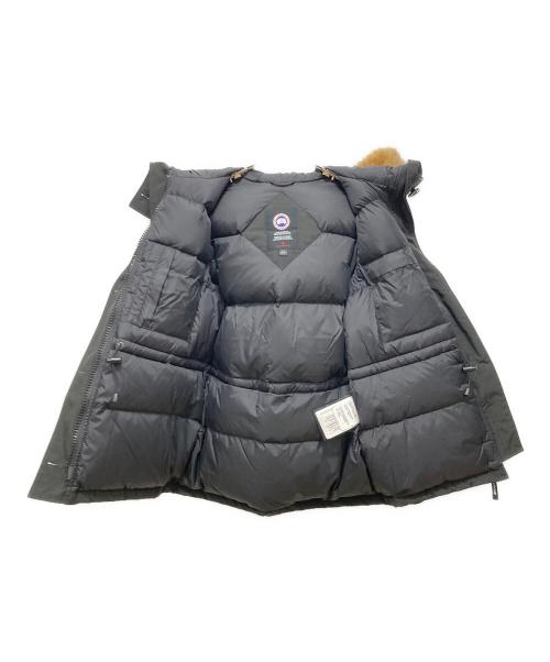 CANADA GOOSE（カナダグース）CANADA GOOSE (カナダグース) CHARLOTTE PARKA ブラック サイズ:Sの古着・服飾アイテム