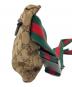 GUCCI (グッチ) ウエストポーチ/GGキャンバス ブラウン×ベージュ：40000円