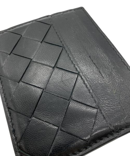 BOTTEGA VENETA（ボッテガベネタ）BOTTEGA VENETA (ボッテガベネタ) カードケース ブラックの古着・服飾アイテム