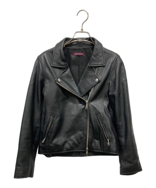 URBAN RESEARCH（アーバンリサーチ）URBAN RESEARCH (アーバンリサーチ) ダブルライダースジャケット ブラック サイズ:Sの古着・服飾アイテム