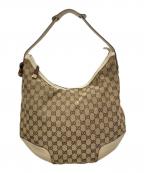 GUCCIグッチ）の古着「ワンショルダーバッグ」｜ベージュ