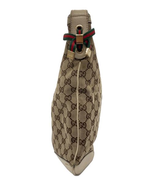 GUCCI（グッチ）GUCCI (グッチ) ワンショルダーバッグ ベージュの古着・服飾アイテム