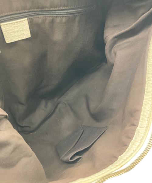 GUCCI（グッチ）GUCCI (グッチ) ワンショルダーバッグ ベージュの古着・服飾アイテム