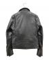 Luv Maison (ラブメゾン) ダブルライダースジャケット ブラック サイズ:SIZE 46：10000円