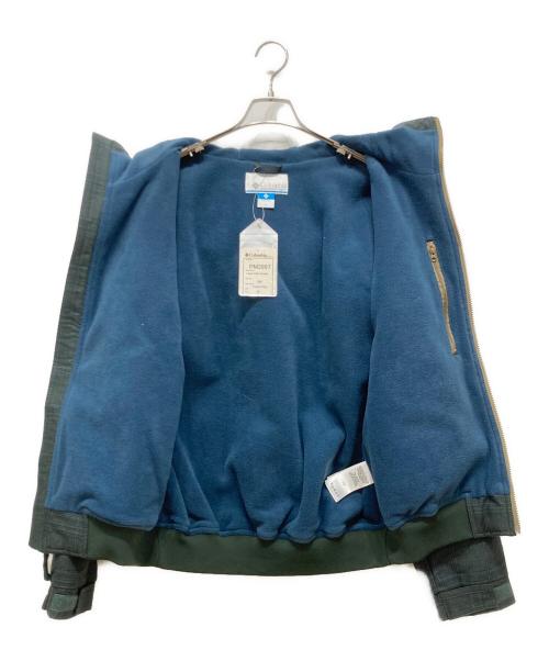 Columbia（コロンビア）Columbia (コロンビア) フリースジャケット グリーン×ネイビー サイズ:Mサイズの古着・服飾アイテム