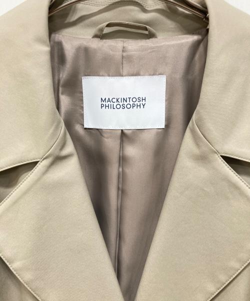 MACKINTOSH PHILOSOPHY（マッキントッシュ フィロソフィー）MACKINTOSH PHILOSOPHY (マッキントッシュ フィロソフィー) トレンチコート ベージュ サイズ:38の古着・服飾アイテム
