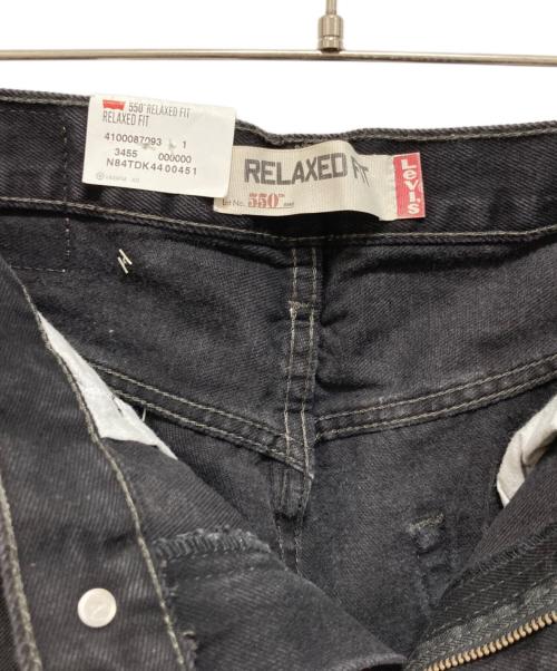 LEVI'S（リーバイス）LEVI'S (リーバイス) デニムパンツ ブラック サイズ:W33×L32 未使用品の古着・服飾アイテム