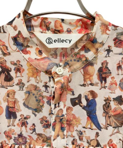 &ellecy（アンドエルシー）&ellecy (アンドエルシー) 長袖ブラウス レッド サイズ:Mサイズの古着・服飾アイテム