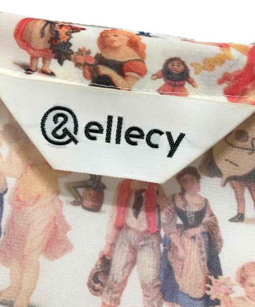 &ellecy（アンドエルシー）&ellecy (アンドエルシー) 長袖ブラウス レッド サイズ:Mサイズの古着・服飾アイテム