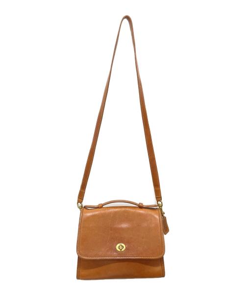 COACH（コーチ）COACH (コーチ) ショルダーバッグ ブラウンの古着・服飾アイテム