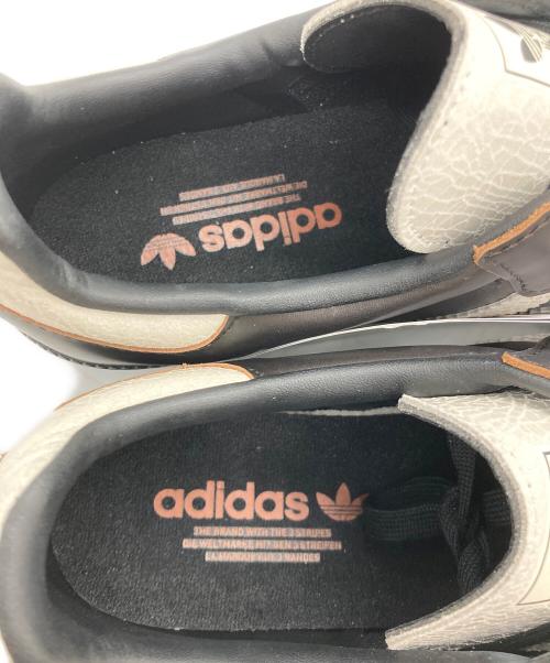 adidas（アディダス）adidas (アディダス) ローカットスニーカー ブラック×ホワイト サイズ:28.5cmの古着・服飾アイテム