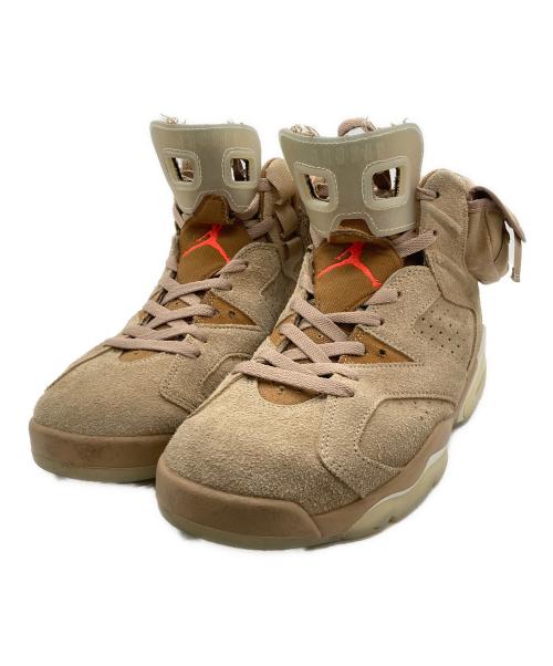 NIKE（ナイキ）NIKE (ナイキ) Travis Scott (トラヴィススコット) ハイカットスニーカー ベージュ サイズ:28cmの古着・服飾アイテム