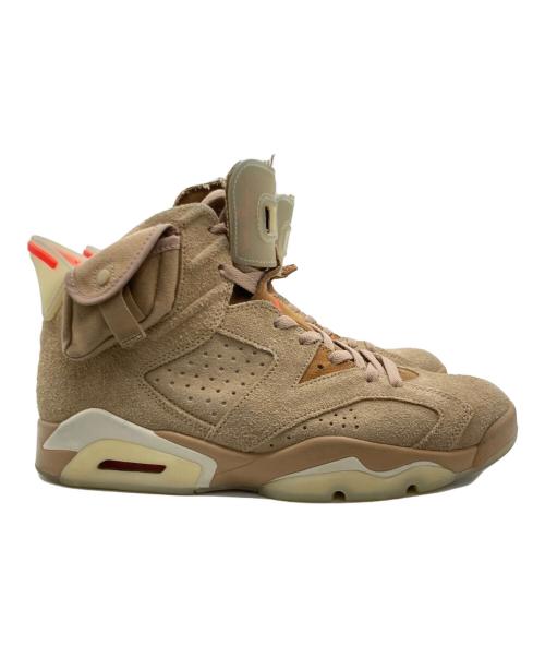 NIKE（ナイキ）NIKE (ナイキ) Travis Scott (トラヴィススコット) ハイカットスニーカー ベージュ サイズ:28cmの古着・服飾アイテム