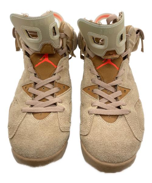 NIKE（ナイキ）NIKE (ナイキ) Travis Scott (トラヴィススコット) ハイカットスニーカー ベージュ サイズ:28cmの古着・服飾アイテム