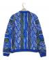 Coogi (クージー) 3Dニット ブルー×グリーン サイズ:Mサイズ：22000円