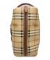 中古・古着 Burberry's (バーバリーズ) ノバチェック ハンドバッグ ベージュ×ブラウン：5000円