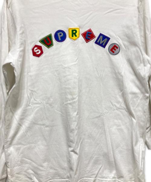 SUPREME（シュプリーム）SUPREME (シュプリーム) 長袖カットソー ホワイト サイズ:Mサイズの古着・服飾アイテム
