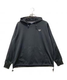 FRED PERRY（フレッドペリー）の古着「プルオーバーパーカー」｜ブラック