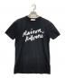 maison kitsune（メゾンキツネ）の古着「半袖カットソー」｜ブラック