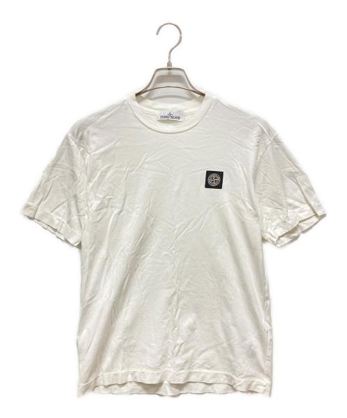 STONE ISLAND（ストーンアイランド）STONE ISLAND (ストーンアイランド) アイコンパッチカットソー ホワイト サイズ:Sの古着・服飾アイテム