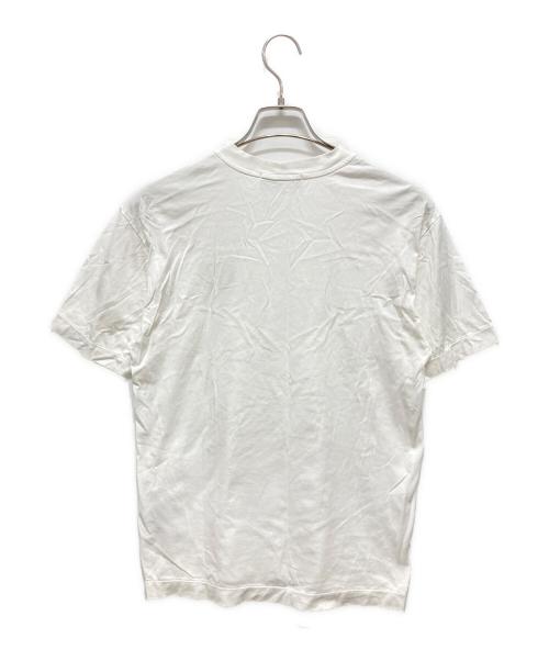 STONE ISLAND（ストーンアイランド）STONE ISLAND (ストーンアイランド) アイコンパッチカットソー ホワイト サイズ:Sの古着・服飾アイテム