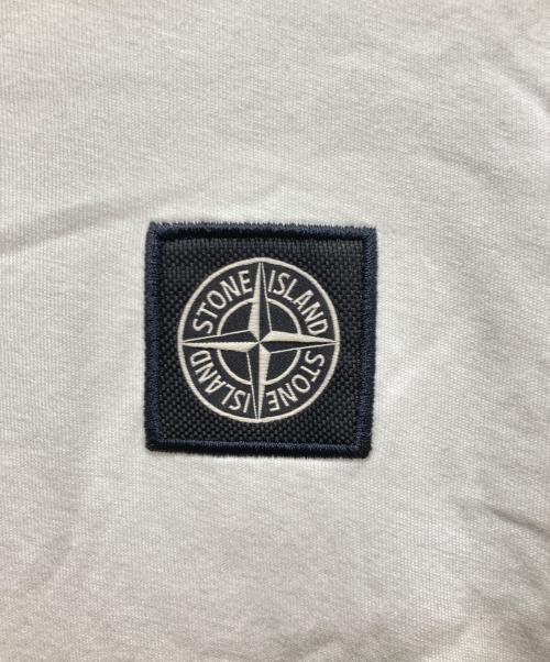 STONE ISLAND（ストーンアイランド）STONE ISLAND (ストーンアイランド) アイコンパッチカットソー ホワイト サイズ:Sの古着・服飾アイテム