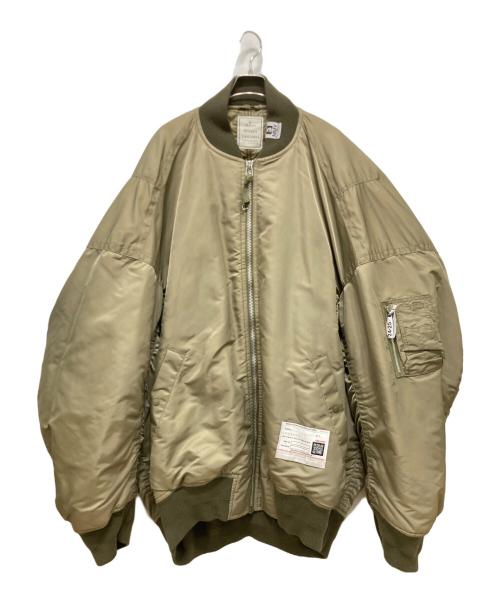 MIHARA YASUHIRO（ミハラヤスヒロ）MIHARA YASUHIRO (ミハラヤスヒロ) フライトジャケット カーキ サイズ:46の古着・服飾アイテム
