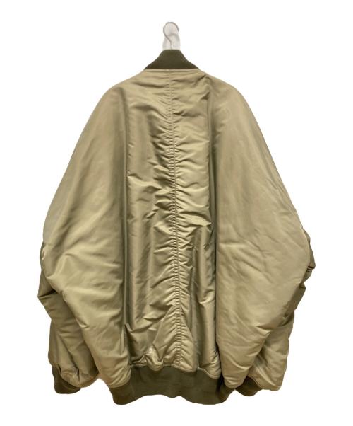 MIHARA YASUHIRO（ミハラヤスヒロ）MIHARA YASUHIRO (ミハラヤスヒロ) フライトジャケット カーキ サイズ:46の古着・服飾アイテム