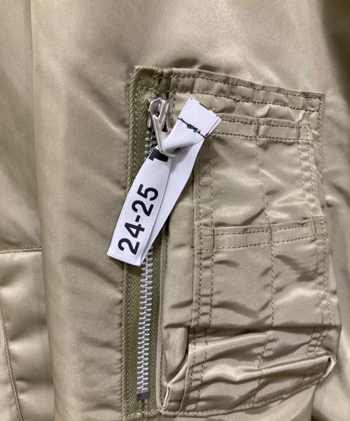 MIHARA YASUHIRO（ミハラヤスヒロ）MIHARA YASUHIRO (ミハラヤスヒロ) フライトジャケット カーキ サイズ:46の古着・服飾アイテム