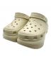 crocs（クロックス）の古着「サンダル」｜ベージュ