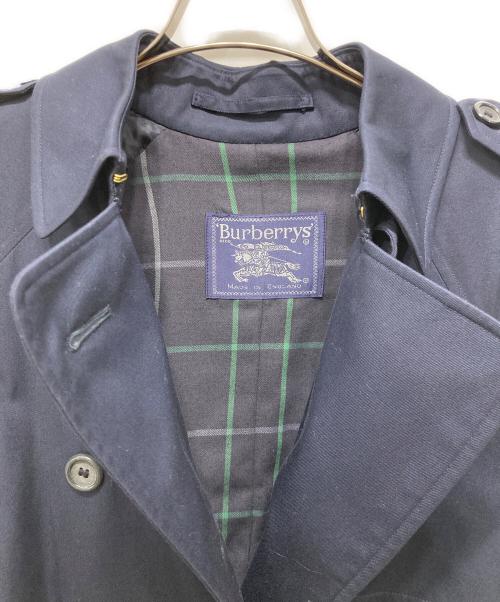 Burberry's（バーバリーズ）Burberry's (バーバリーズ) トレンチコート ネイビー サイズ:SIZE 表記なしの古着・服飾アイテム