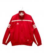 adidasアディダス）の古着「トラックジャケット」｜レッド
