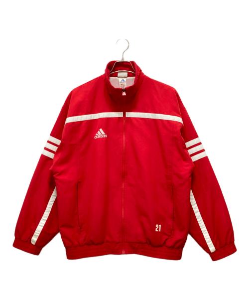 adidas（アディダス）adidas (アディダス) トラックジャケット レッド サイズ:Lサイズの古着・服飾アイテム