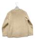 DANTON (ダントン) WOOL MOSSER ノーカラージャケット ベージュ サイズ:SIZE 34：6000円