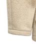 中古・古着 DANTON (ダントン) WOOL MOSSER ノーカラージャケット ベージュ サイズ:SIZE 34：6000円