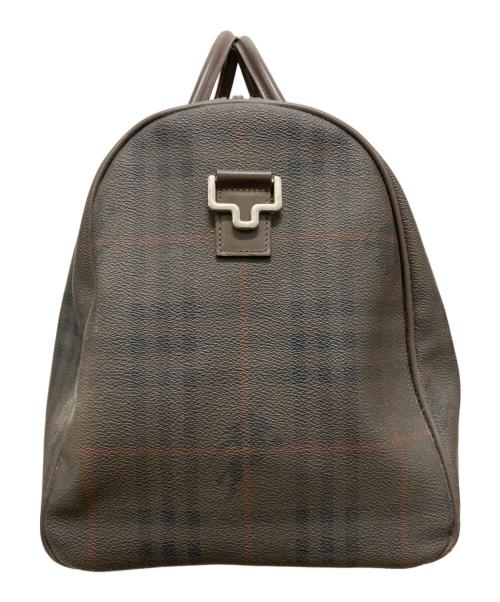 BURBERRY（バーバリー）BURBERRY (バーバリー) ボストンバッグ ブラウンの古着・服飾アイテム