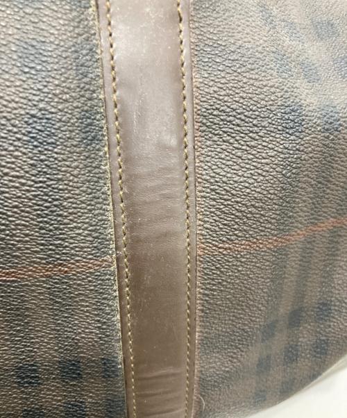 BURBERRY（バーバリー）BURBERRY (バーバリー) ボストンバッグ ブラウンの古着・服飾アイテム