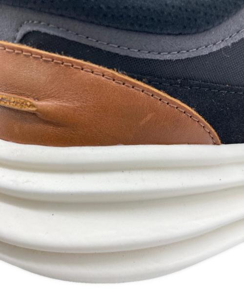 COLE HAAN（コールハーン）COLE HAAN (コールハーン) ローカットスニーカー ブラック×ブラウン サイズ:25cmの古着・服飾アイテム