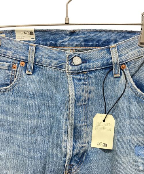 LEVI'S（リーバイス）LEVI'S (リーバイス) ダメージ加工デニムパンツ ブルー サイズ:W36×L32 未使用品の古着・服飾アイテム