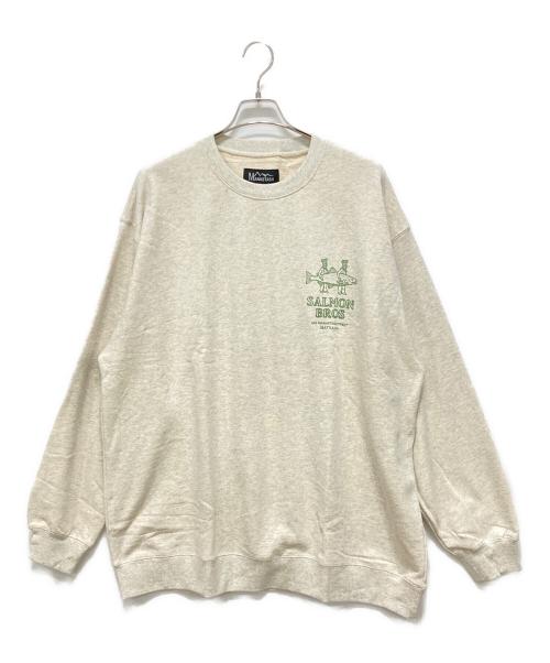 Manastash（マナスタッシュ）Manastash (マナスタッシュ) クルーネックスウェット グレー サイズ:XXLサイズ 未使用品の古着・服飾アイテム