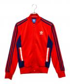adidas Originalsアディダスオリジナル）の古着「トラックジャケット」｜レッド