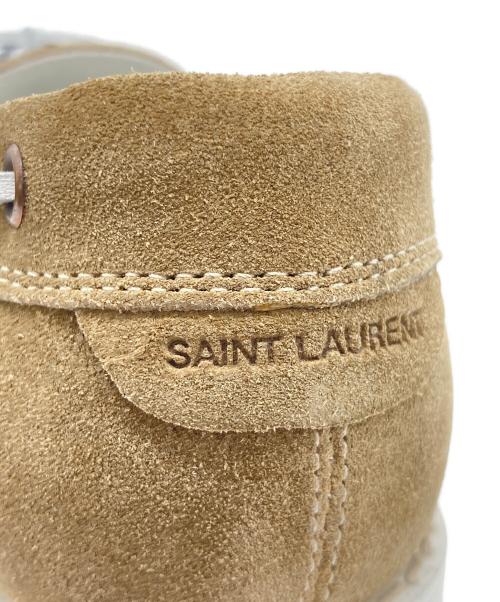 Saint Laurent Paris（サンローランパリ）Saint Laurent Paris (サンローランパリ) デッキシューズ グレー サイズ:42 1/2の古着・服飾アイテム