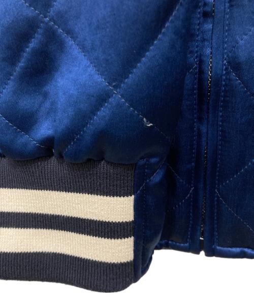 GUCCI（グッチ）GUCCI (グッチ) リバーシブルボンバージャケット レッド×ブルー サイズ:SIZE 50の古着・服飾アイテム