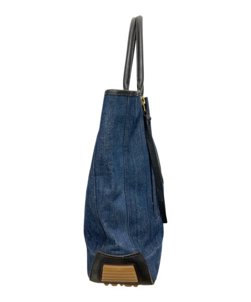 DIESEL（ディーゼル）DIESEL (ディーゼル) デニムトートバッグ インディゴの古着・服飾アイテム